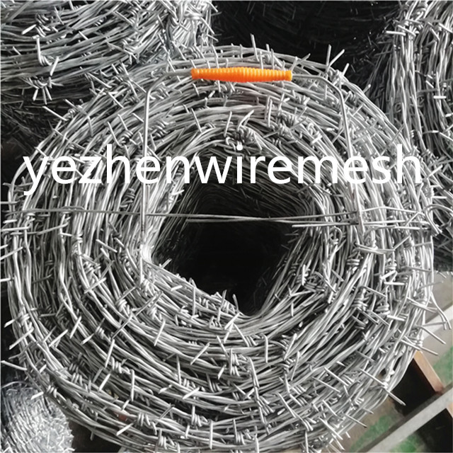 Hot Dipped Galvanizedbarbed wire/cheap barbed wire price per roll/barbed wire roll price fence Razor Barbed Wire