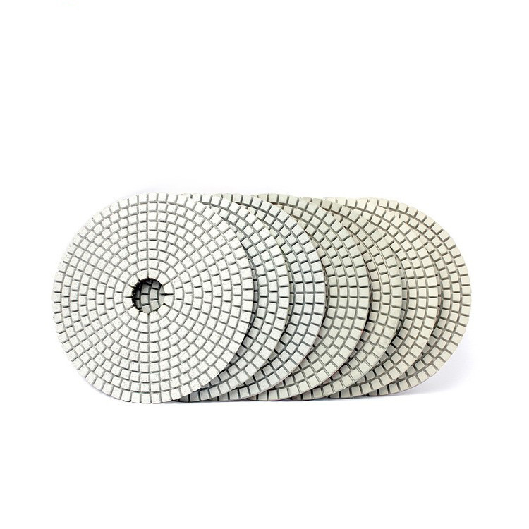 7 Step Wet Diamond Floor Polishing Pads For Concrete / Floor Renovation