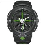 Mens OEM Recycled Plastic Watch 54mm Dual Movement Watch Colorful