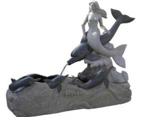 Quality Carving Stone Mermaid Statue wholesale