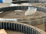 Ball Combination Roller Bearing Swing Excavator Slewing Ring Custom