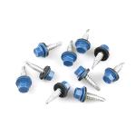 6.3x22 Hex Head Self Drilling Screw Stainless Steel Bi-Metal Roofing Stitch