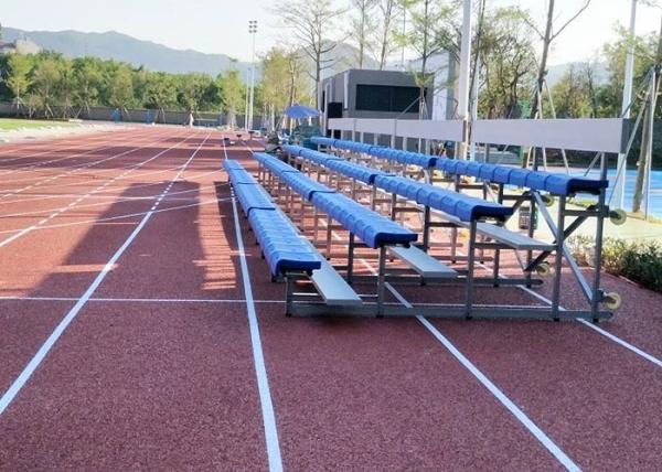 Indoor / Outdoor Temporary Spectator Stands With Removable Rubber Pneumatic