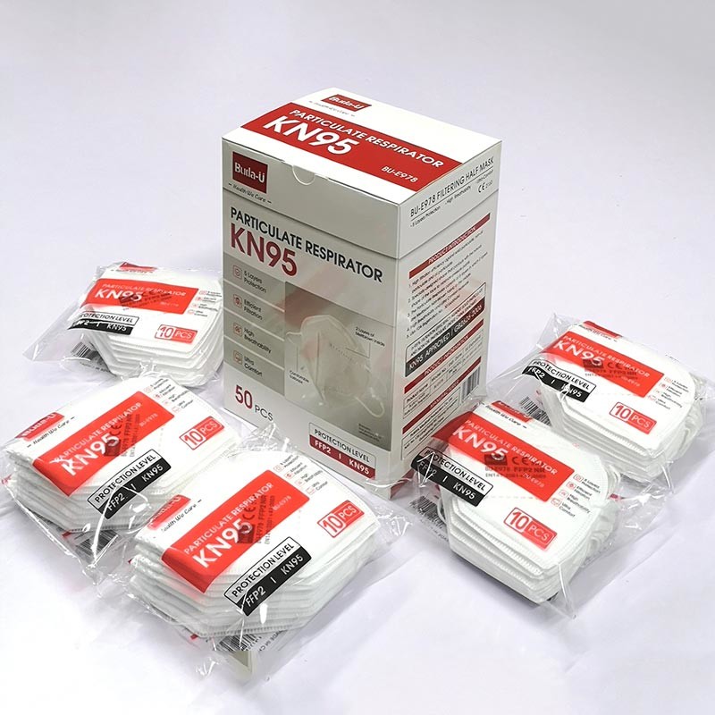 Anti PM2.5 KN95 Disposable Particulate Respirator Mask