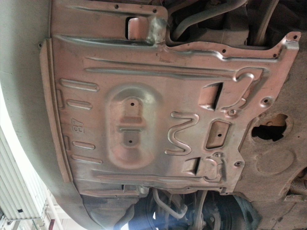 BMW 5 series 7 series Skid Plate for Engine Guard Radiator Transfer Case Underbody 10-16