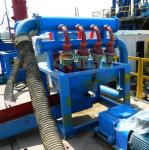 Oil Drilling Mud Removal Equipment Hydrocyclone Desilter Cleaner 580kg Weight