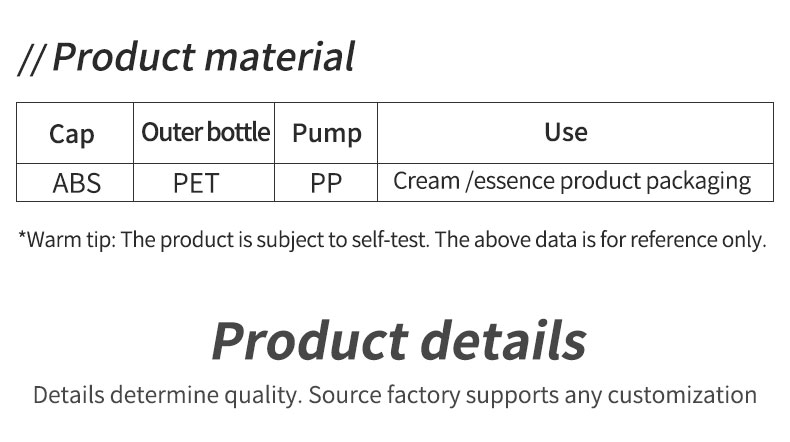 150ml 200ml PET Plastic Bottle Square Custom Sunscreen Bottles For Skin Care
