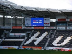 Quality 1R1G1B Waterproof Video 10mm Outdoor Full Color Led Display , 10000 dot / m2 Pixel wholesale