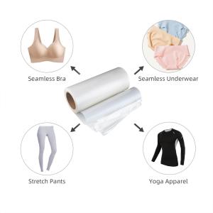 Quality Seamless Bra Bonding Process Hot Melt Adhesive Films Jelly Glue Coiled wholesale