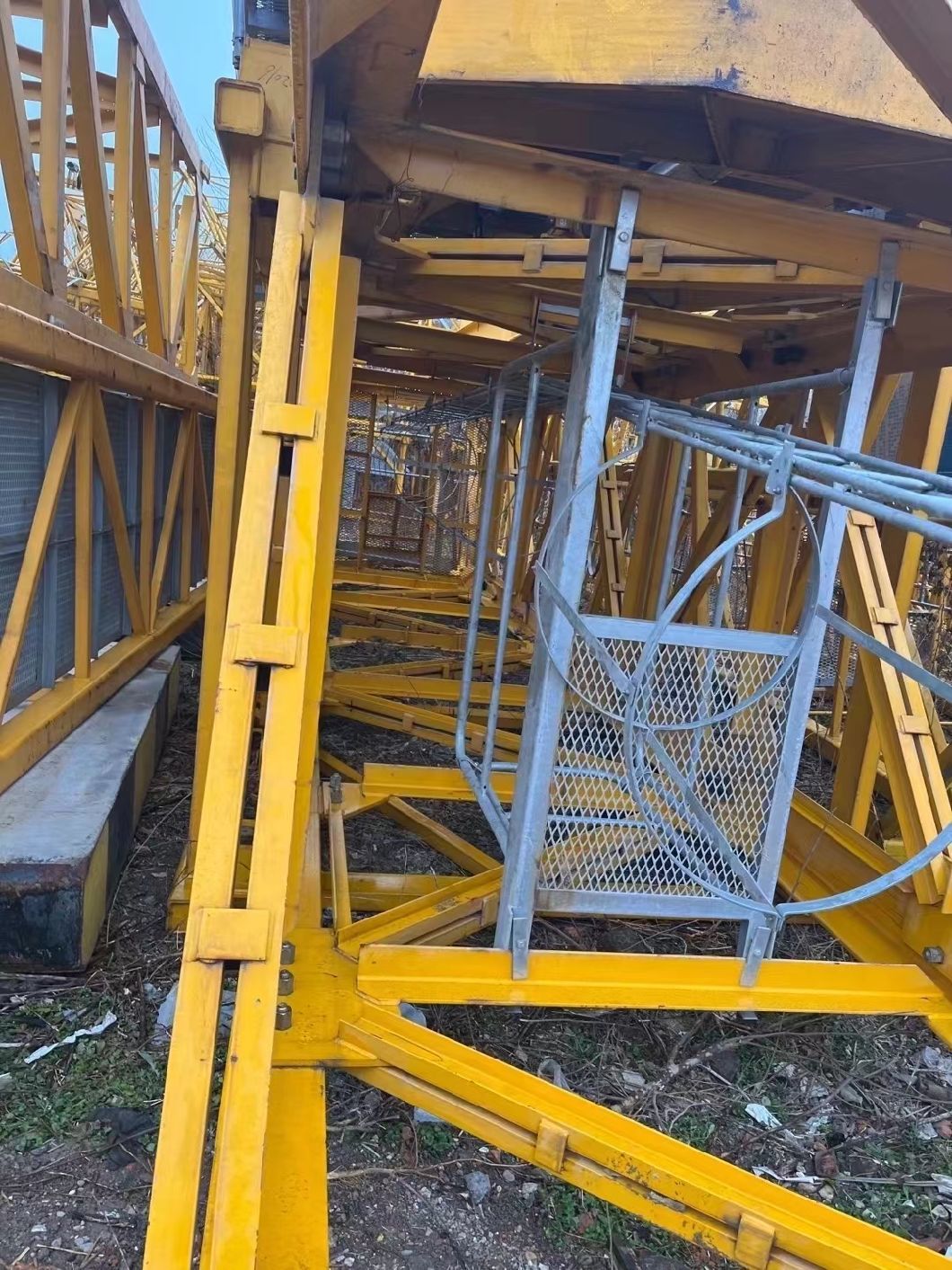 Used Tower Crane Zoomlion 7525-16 with Good Performance