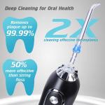OEM Water Jet Oral Irrigator 40-140PSI Water Pressure With 7 Nozzles