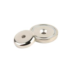 Quality Industrial Welding Cup Magnets With Countersunk Hole Customized wholesale