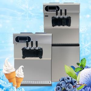 Quality 25-28l/H Commercial Ice Cream Machine 2+1 Mixed Flavor Domestic Soft Serve Machine wholesale