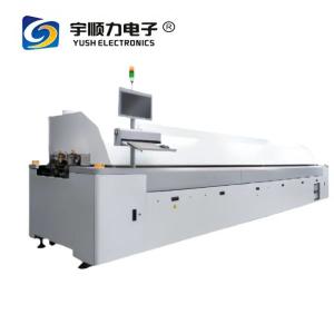 Quality Lead-Free Reflow Oven YSL-622 5400*1400*1500 Weight 2200KG Length Of Preheating Zones 3030mm wholesale
