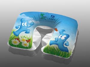 Quality Inflatable advertising gift pillow for promotional with customized logo wholesale