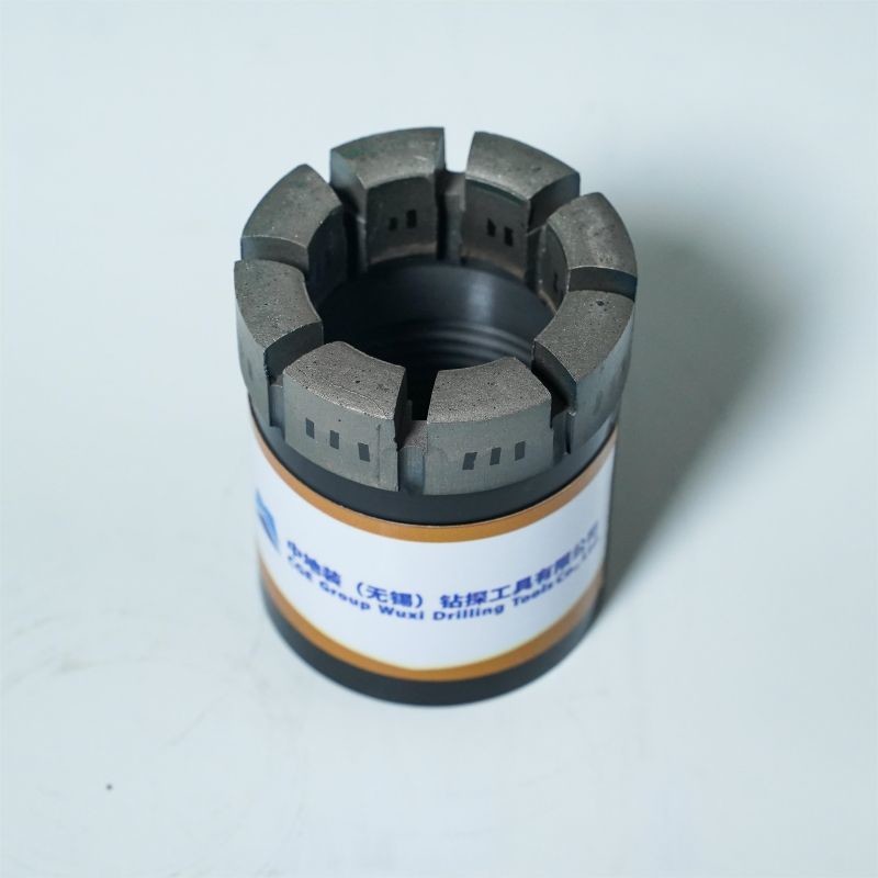 Face Discharge Profile Diamond Core Bit High Efficieney ISO9001 Certification