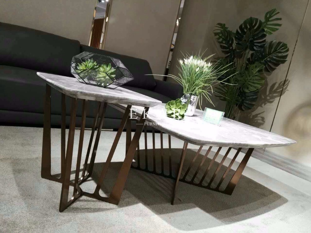 North American Black Walnut Frame Wood Metal Panel Coffee Table