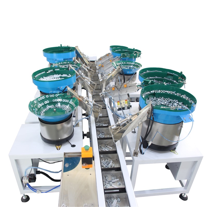 Pva Film Sachet Pouch Multi - disc Screw Hardware Plastic Bags Rotary Bucket Type Packing Machine