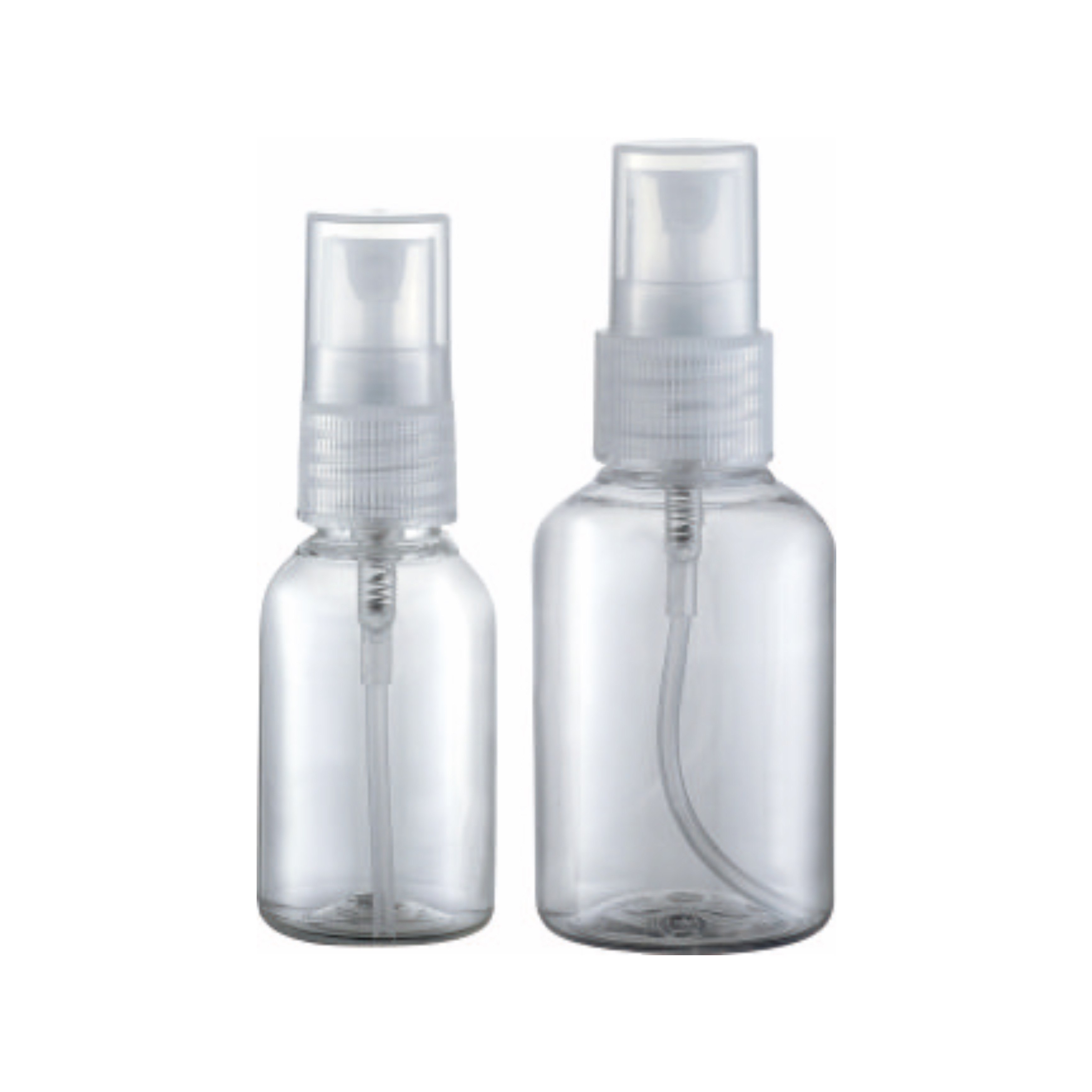 30ml 40ml PET Clear Plastic Perfume Spray Bottle Fine Mist Spray Bottle for Skin Care