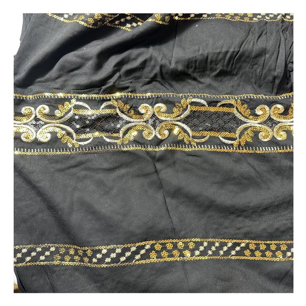 African Dress Material Sequins Laser Flannel Beaded Embroidery Velvet Lace