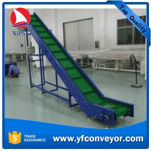 Quality Elevating Belt Conveyor with Baffes and Skirts wholesale