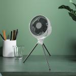 4 Inch Rechargeable Flexible Tripod Fan For Office, School, Bedroom