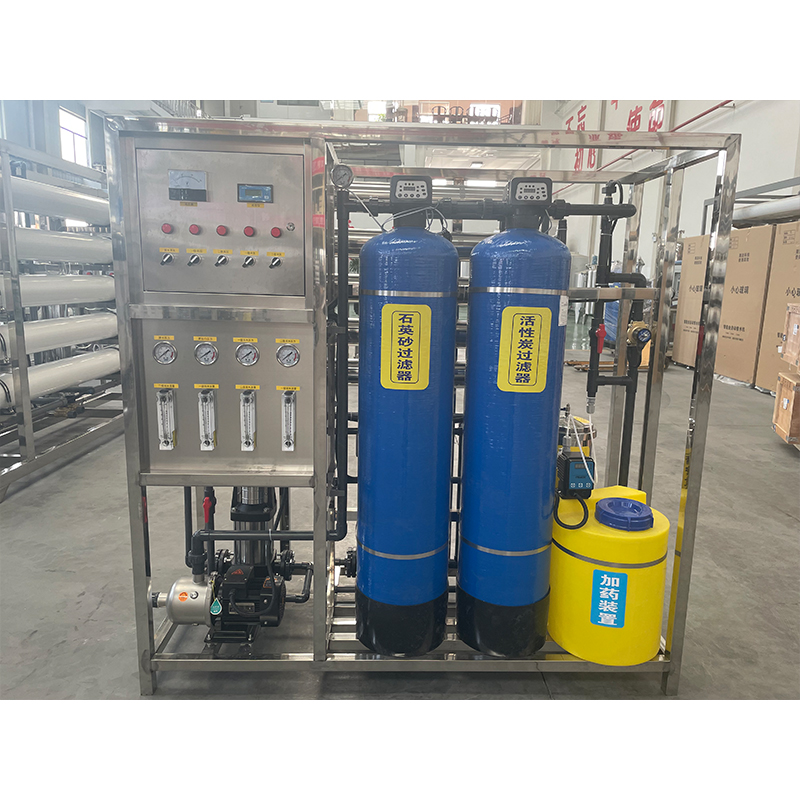 1.5Kw 380V Two Stage Industrial RO Water Filtration Equipment for Water Purification