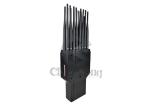 12W 4G 5G WIFI GPS 16 Channels LOJACK Signal Jammer