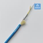 Micro Outdoor Armored Fiber Optic Cable 12 Core SM 5.0mm Blue