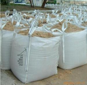 Quality pp fabric U style super sack bags for packaging 1 tonne industry sand wholesale