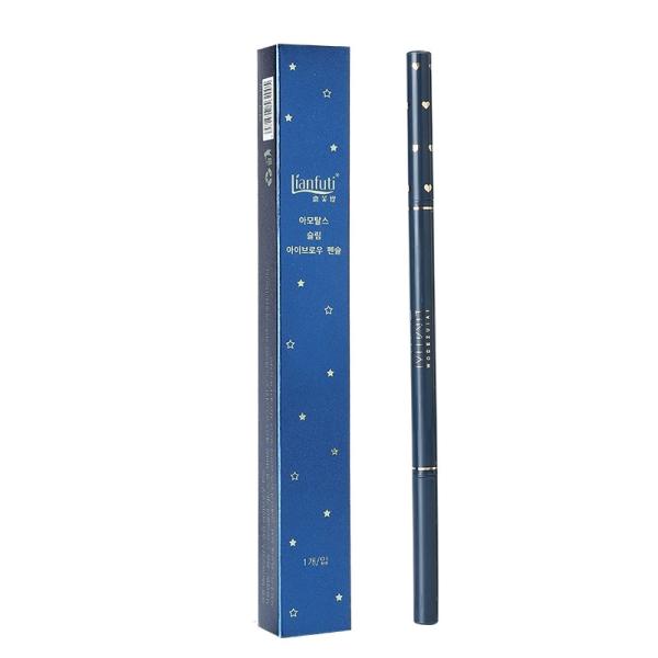 Custom Eyebrow Pencil Paperboard Cosmetic Packaging Box with Quick Production