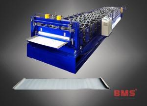 Quality Steel Roof Panel Roll Forming Machine , High Speed Metal Roofing Machine wholesale