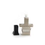 Metal Fiber Optic Adapter , SC Duplex Adapter For Telecommunication Networks