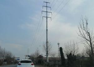 Quality High Tension 10KV Electricity Pylons Steel Pole Structure For Transmission Line wholesale