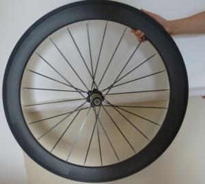 Quality 2014 super light YOUNGFANBIKE famous 60mm Tubular 700c road bike carbon wheel 23mm width wholesale