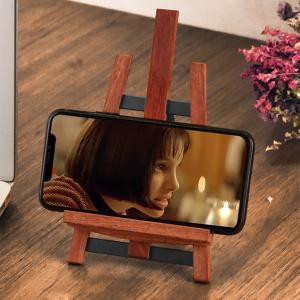 Quality ROHS 160deg Wood Phone Stand Holder / Universal Phone Stand wholesale