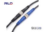 IP67 DC Multi Pin Power Connector Waterproof , Dustproof Multi Pin Wire