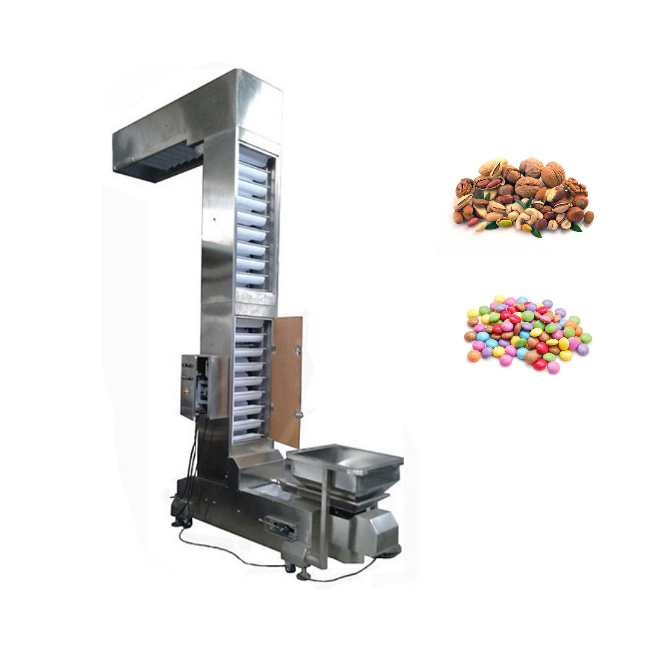 PLC Control Zipper Bag Rotary Packing Machine Dehydrated Fruit Vegetable Weighing