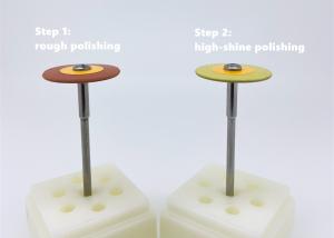 Quality Emax Dental Silicone Rubber Polishing Wheels Lithium Disilicate Grinding Disc wholesale
