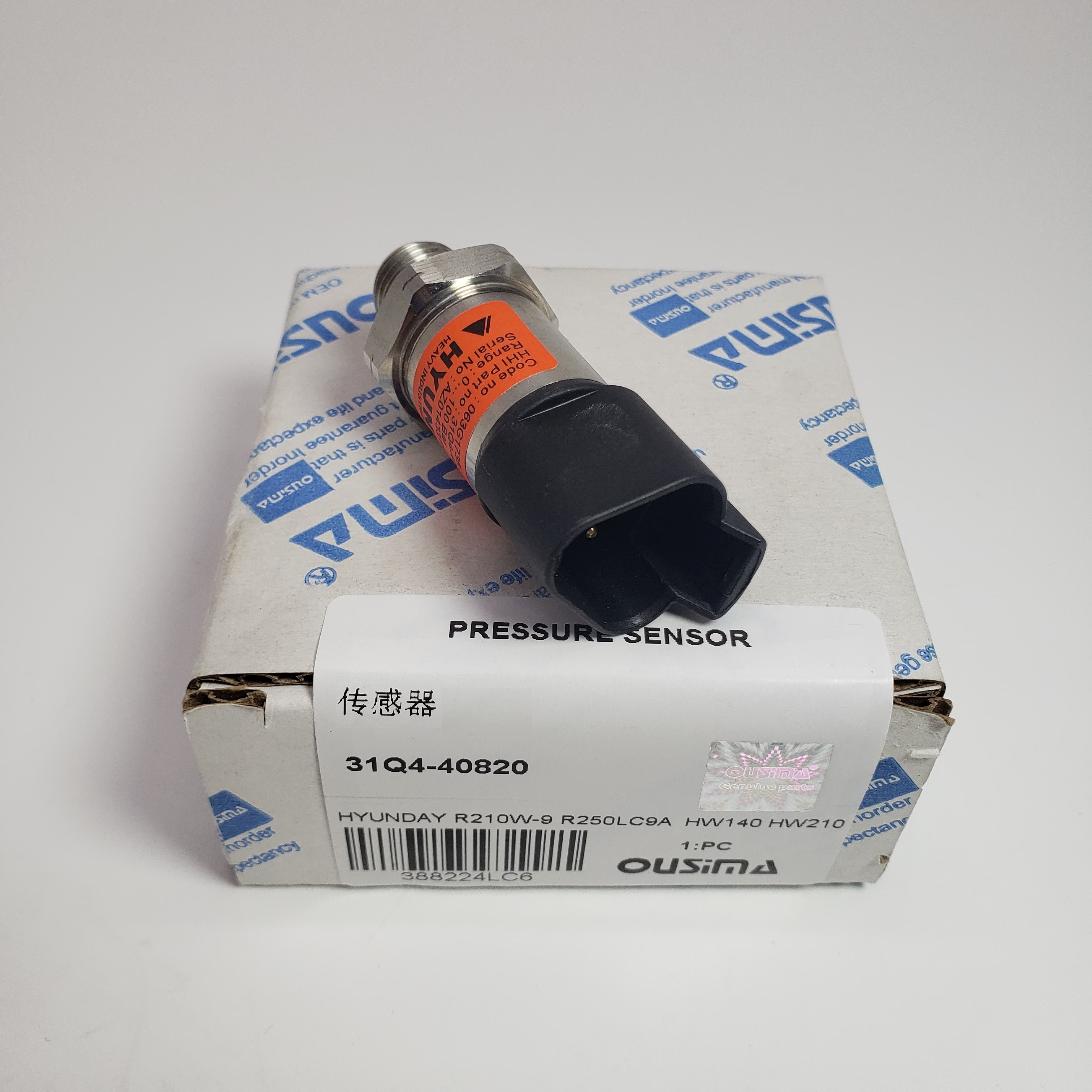 Pressure Sensor 31Q4-40820 For HYUNDAY R1200-9 R210W-9 R450LC7 XH140L
