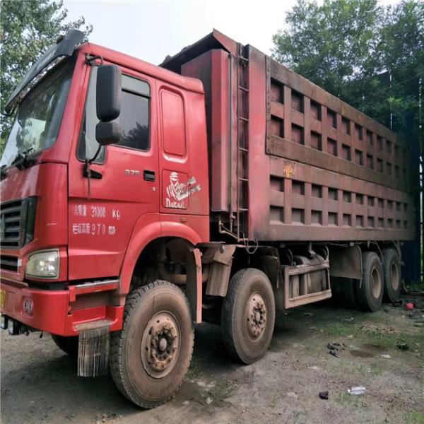good quality cheap howo truck Used original HOWO8X4/8X6 dump truck isuzu.