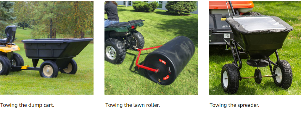 Universal Trailer Hitch Mount for Zero Turn Mower Heavy Duty Steel and Easy Installation