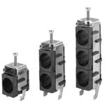 RF Coaxial Feeder Cables Combined Hole Cable Clamp feeder cable clamp Fiber Cable Clamp Hangers