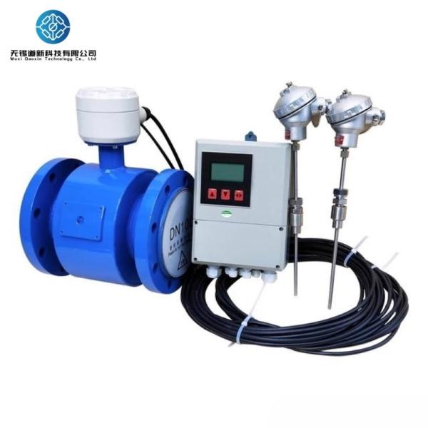Cheap Titanium Electrode Flow Meter 4-20mA Output Signal DN10-DN1600 Caliber Size for sale