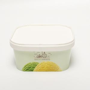 Quality Compostable Square Paper Bowl Waterproof Takeaway Food Packing Container wholesale