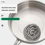 Stainless Steel Outdoor Cookware Set Multifunctional Multiple People Using