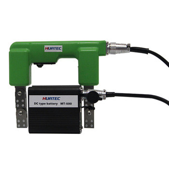 Electromagnetic Magnetic Particle Inspection AC/DC BATTERY Powered Yoke Detect Surface and Sub-surface indications
