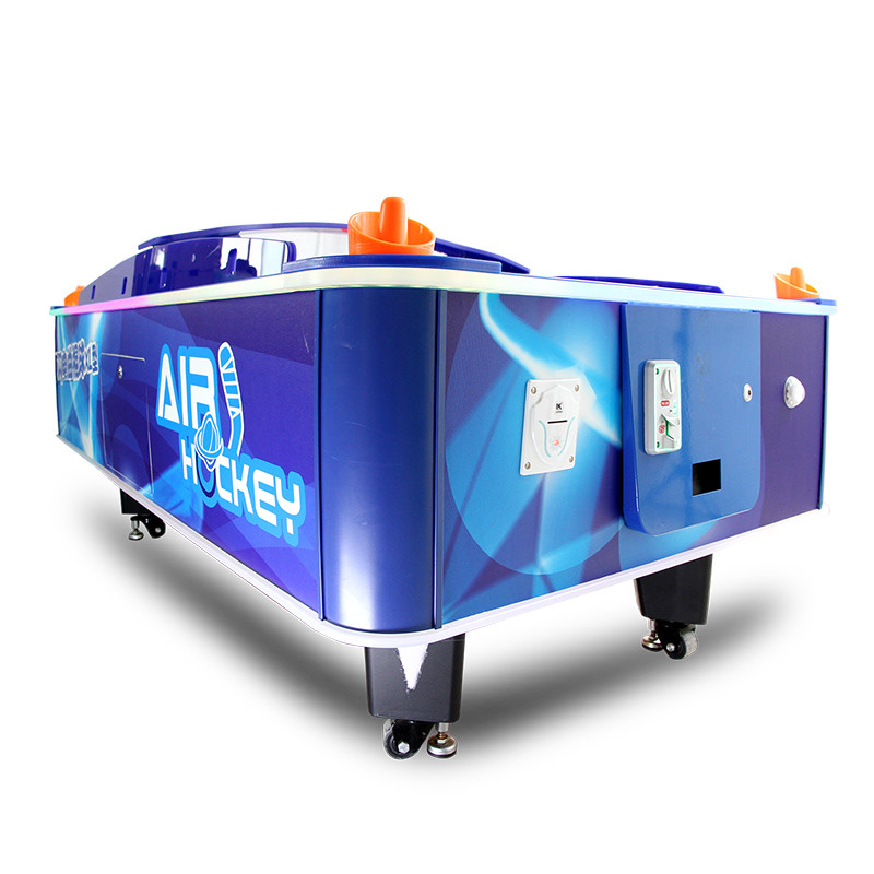 Blue Indoor Air Hockey Table , Sports Game Air Hockey Table Tennis Table