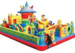 Outdoor / Indoor Inflatable Amusement Equipment with PVC Material and Custom