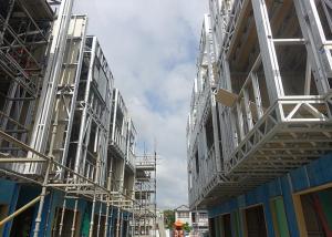 Quality Light Gauge Steel Framing House Structure , Quick Installation Light Steel Frame Housing wholesale